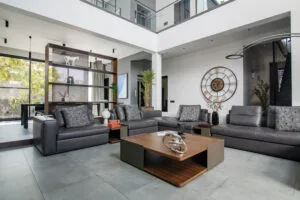 modern-living-room-design-shree-siddhi-80x60-luxury-house-in-shimoga-6000sft-4BHK-home-terrace-garden-landscaped-pockets