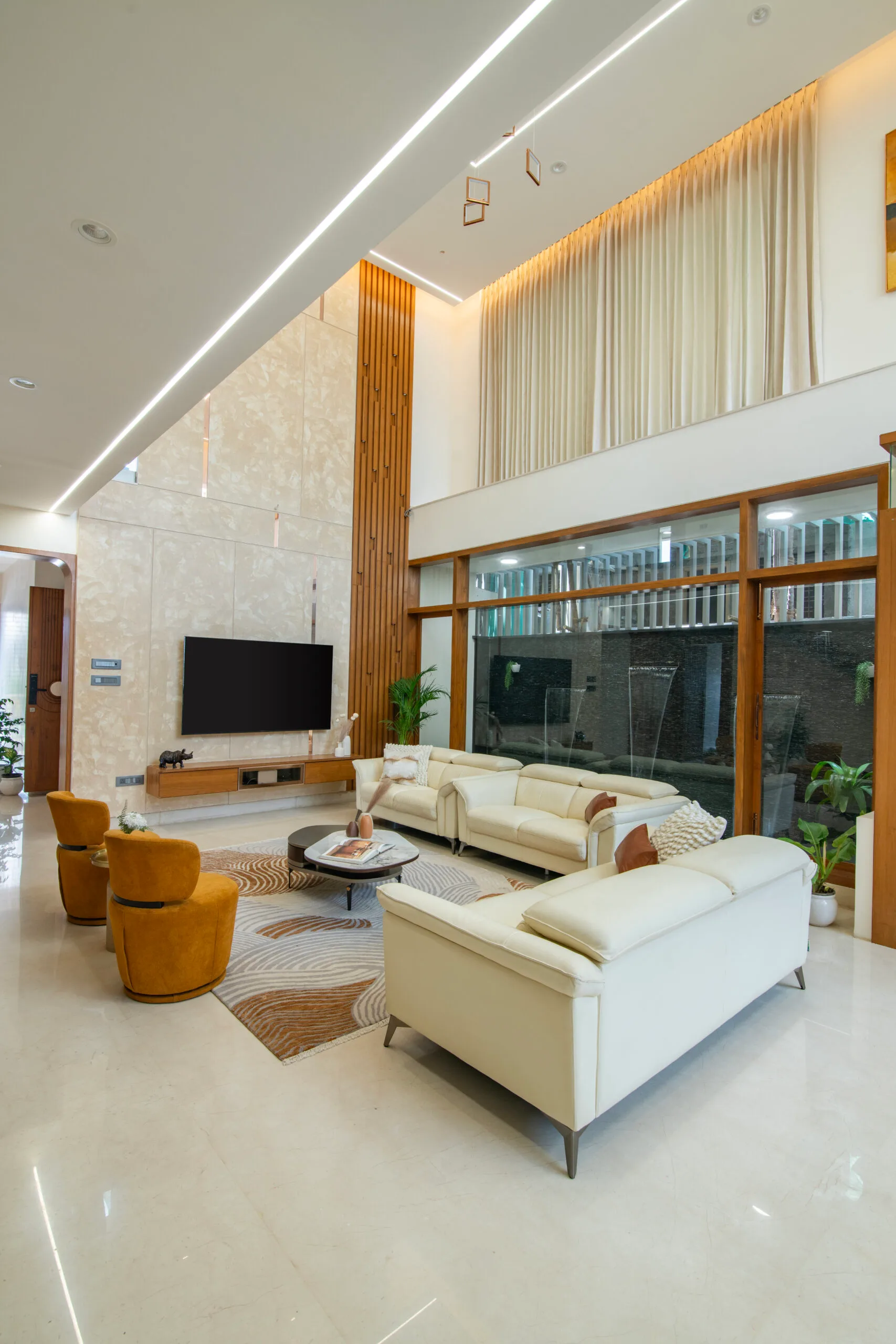 aradhya-residence-bellary-bungalow-design-interiors-double-height-ceiling